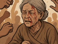 Ironi di Pasar Mangu: Ketika Nenek Pencuri Bawang Dihajar, Tak sebanding dengan Koruptor.