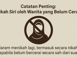 Waspadai! Inilah 3 Jenis Nikah yang Diharamkan dalam Islam, Termasuk Nikah Siri oleh Wanita yang Belum Cerai