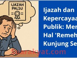 Ijazah dan Kepercayaan Publik: Mengapa Hal ‘Remeh’ Tak Kunjung Selesai?