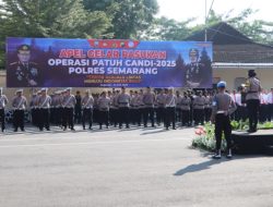 Polres Semarang Gelar Apel Pasukan Operasi Patuh Candi 2025: Fokus pada Edukasi dan Pencegahan Kecelakaan