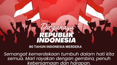 Opini Publik: “80 Tahun Indonesia, Saatnya Berhenti Berdebat, Mulai Berbenah”