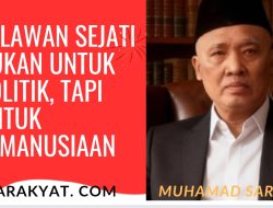Relawan Sejati Bukan untuk Politik, Tapi untuk Kemanusiaan