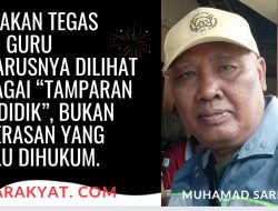 Tindakan tegas dari guru seharusnya dilihat sebagai “tamparan mendidik”, bukan kekerasan yang perlu dihukum.