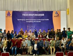 PAM Jaya dan ASICI Gelar FGD Bahas Kesiapan SDM dan Informasi Publik Menjelang IPO BUMD